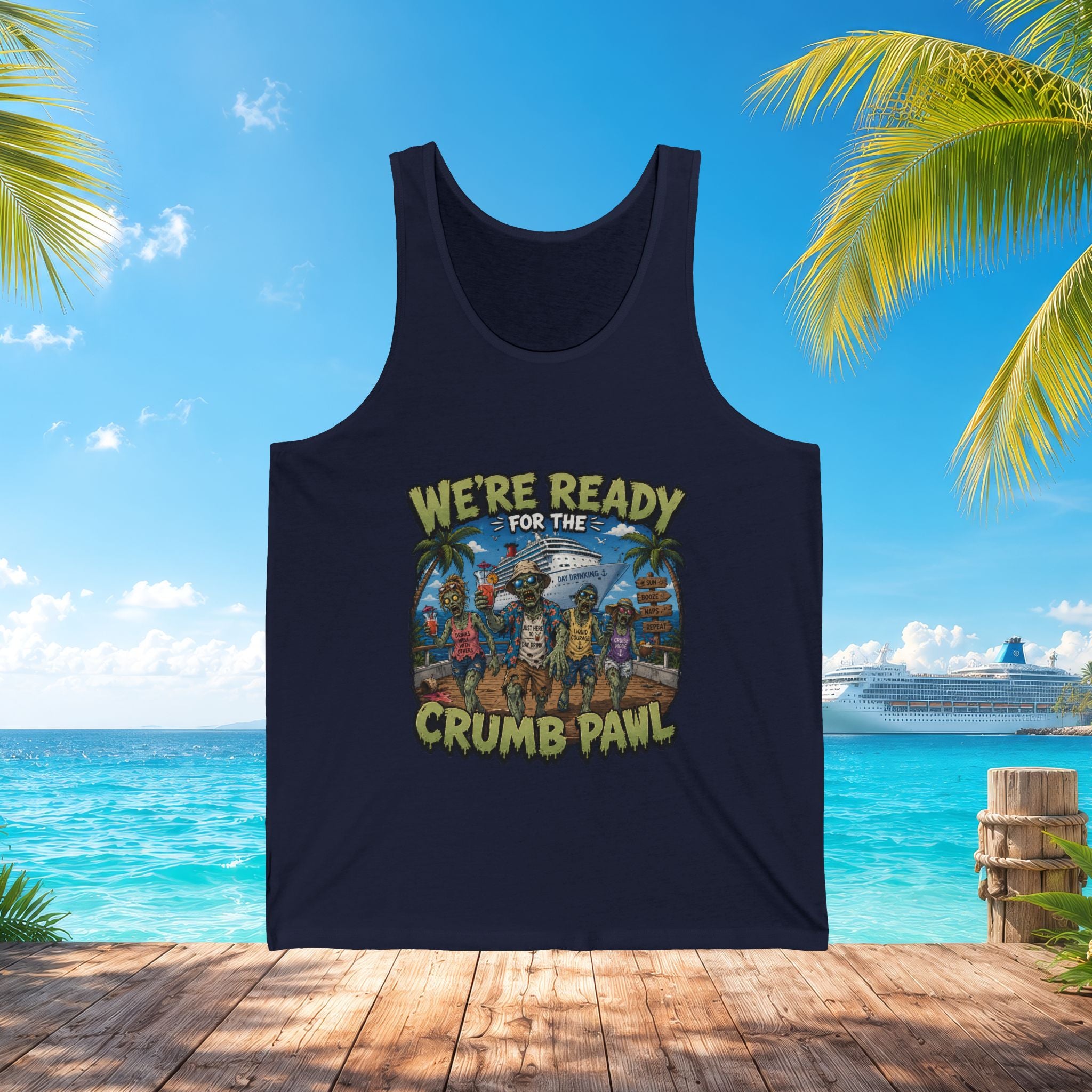 "We’re Ready for the Crumb Pawl" - Stumble Life Tank Top