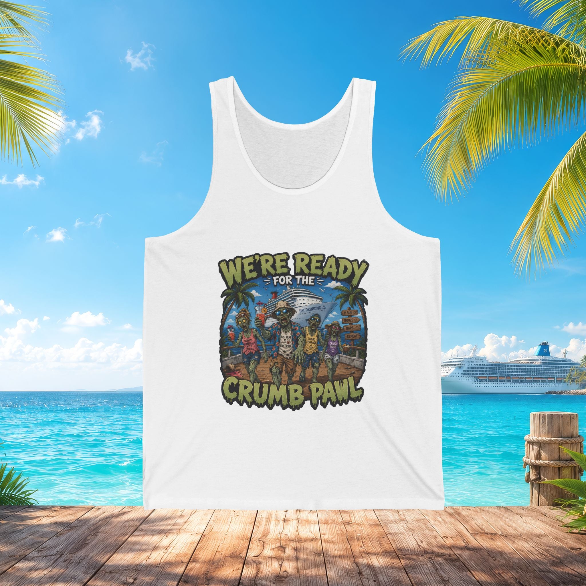 "We’re Ready for the Crumb Pawl" - Stumble Life Tank Top