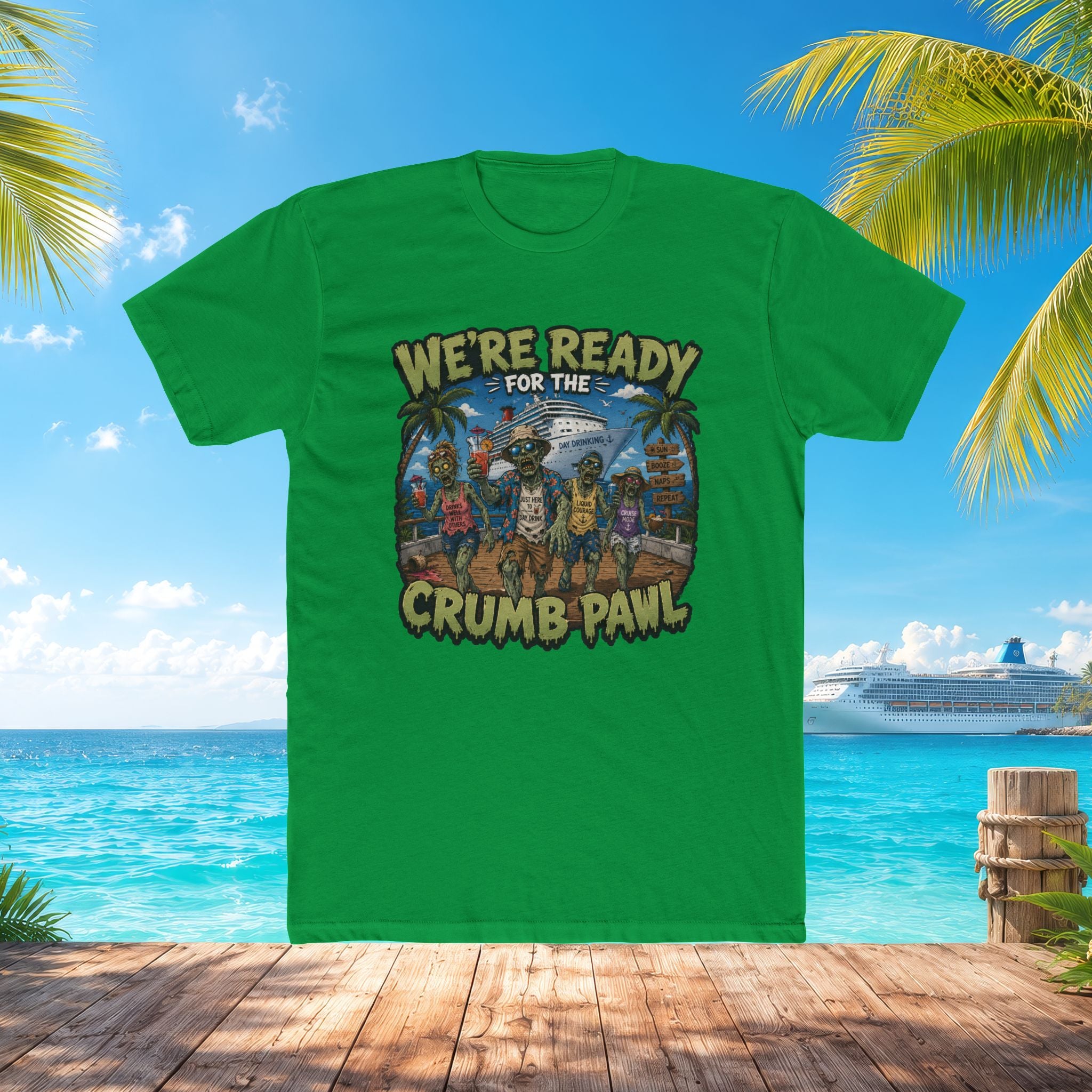 We're Ready for the Crumb Pawl T‑Shirt — Stumble Life Crew Tee