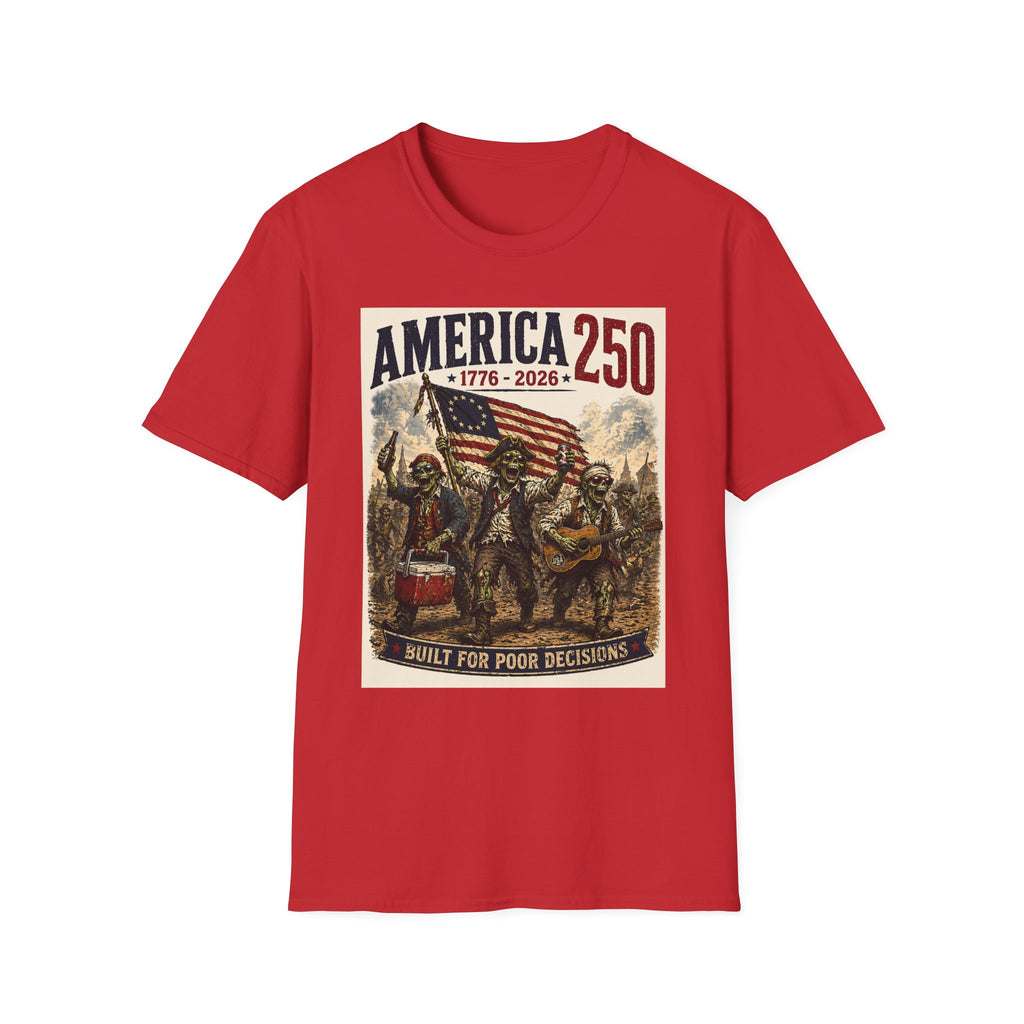 America 250 T-Shirt — 1776-2026 Patriotic Flag Graphic Tee