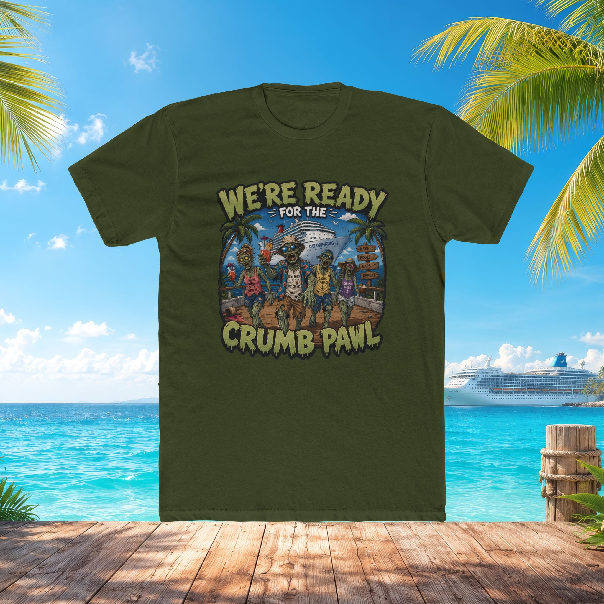 We're Ready for the Crumb Pawl T‑Shirt — Stumble Life Crew Tee