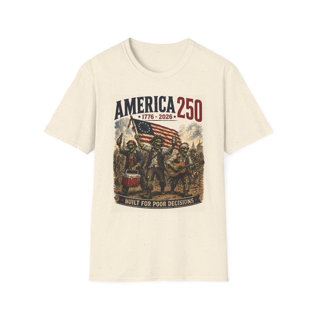 America 250 T-Shirt — 1776-2026 Patriotic Flag Graphic Tee