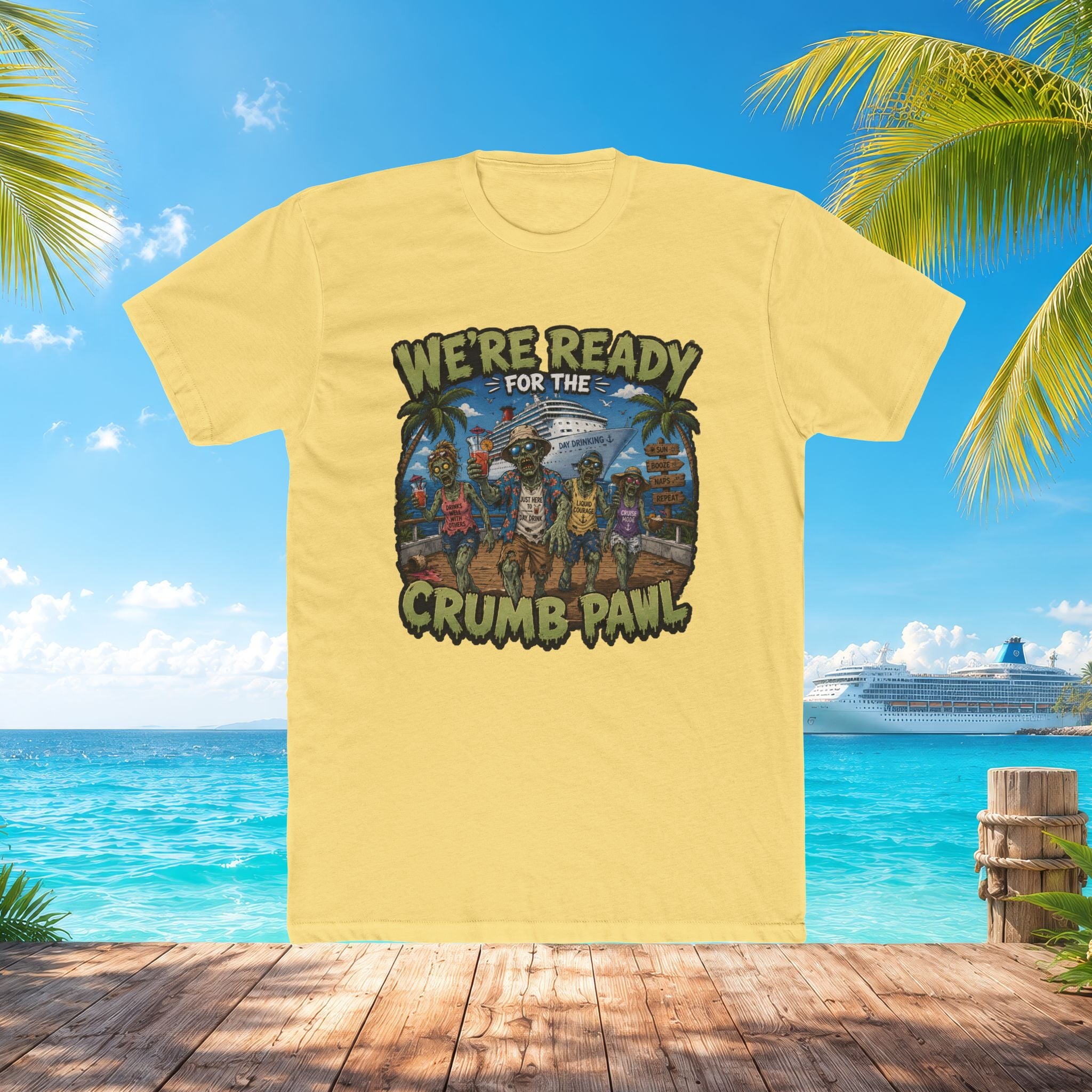 We're Ready for the Crumb Pawl T‑Shirt — Stumble Life Crew Tee