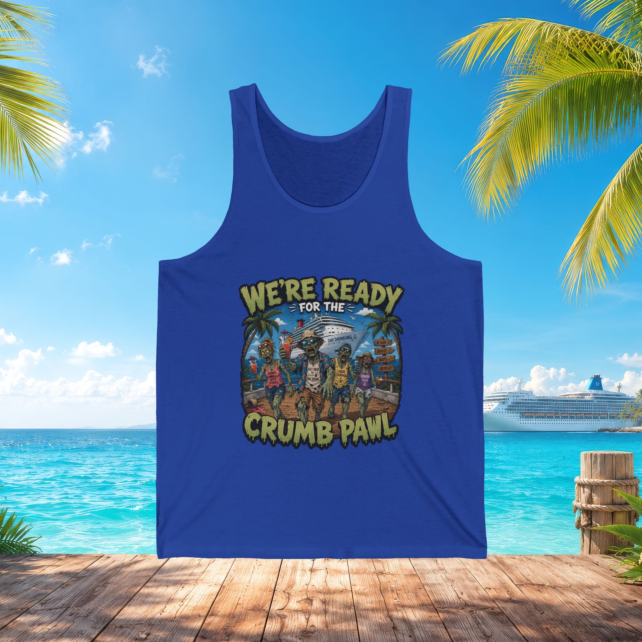 "We’re Ready for the Crumb Pawl" - Stumble Life Tank Top
