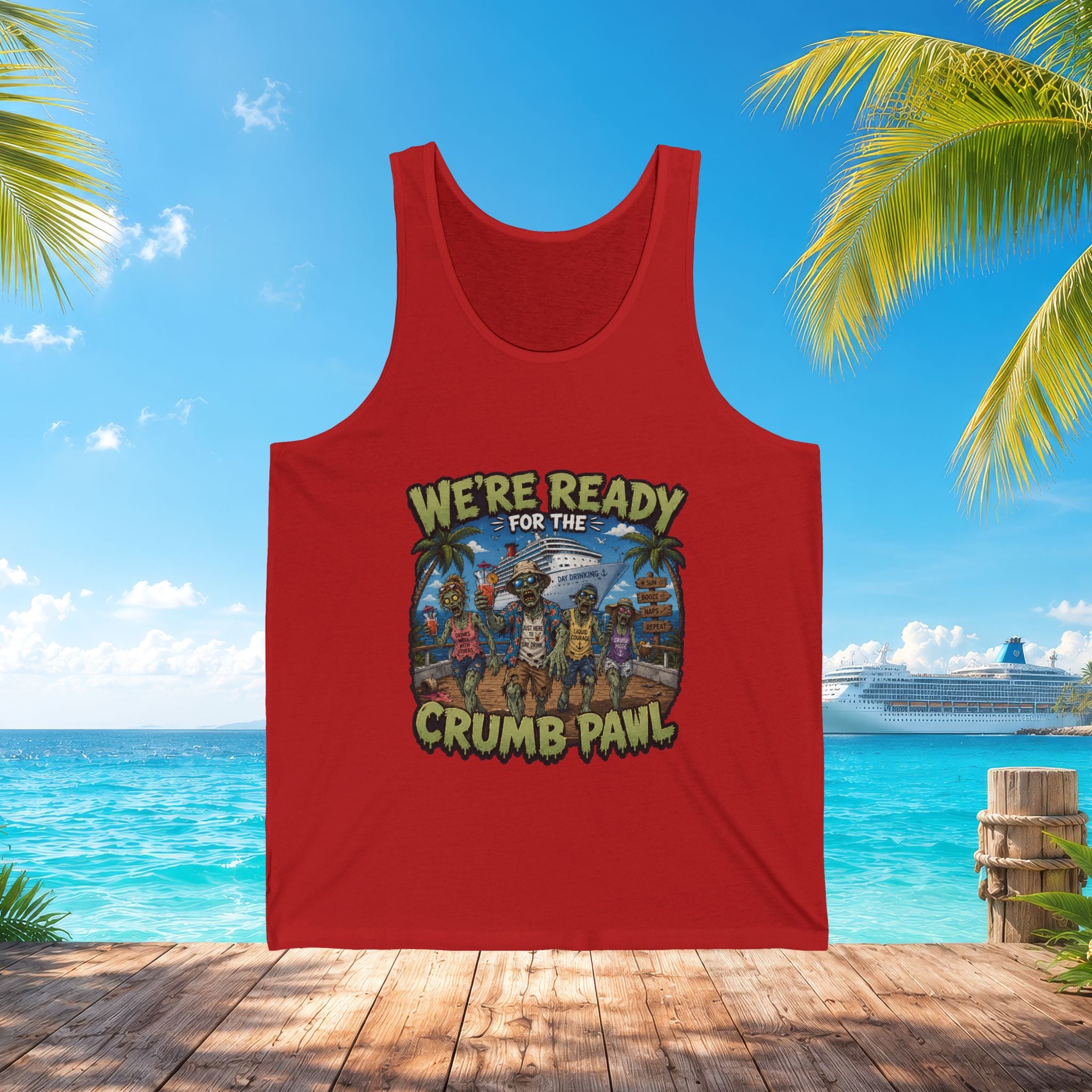 "We’re Ready for the Crumb Pawl" - Stumble Life Tank Top