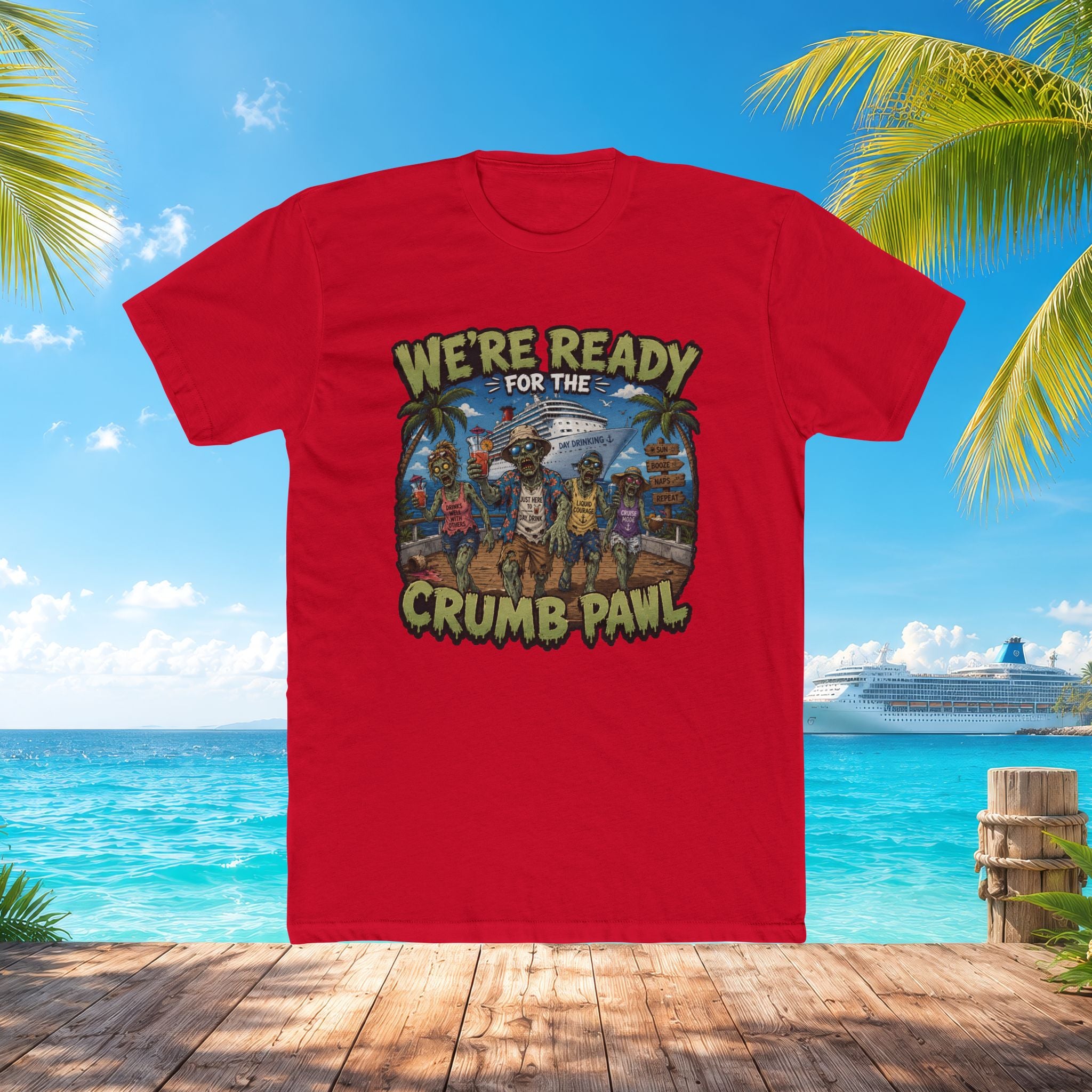 We're Ready for the Crumb Pawl T‑Shirt — Stumble Life Crew Tee