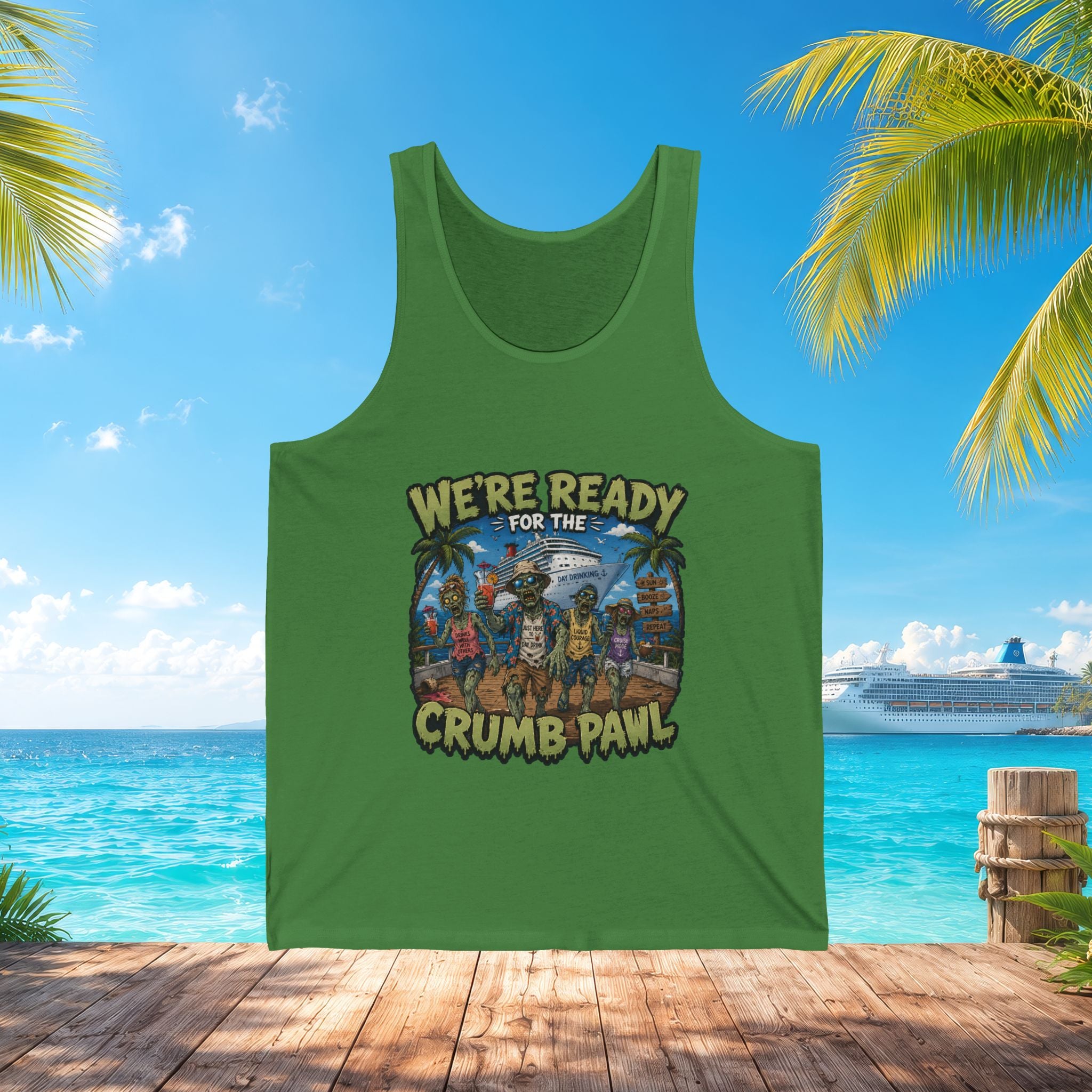 "We’re Ready for the Crumb Pawl" - Stumble Life Tank Top