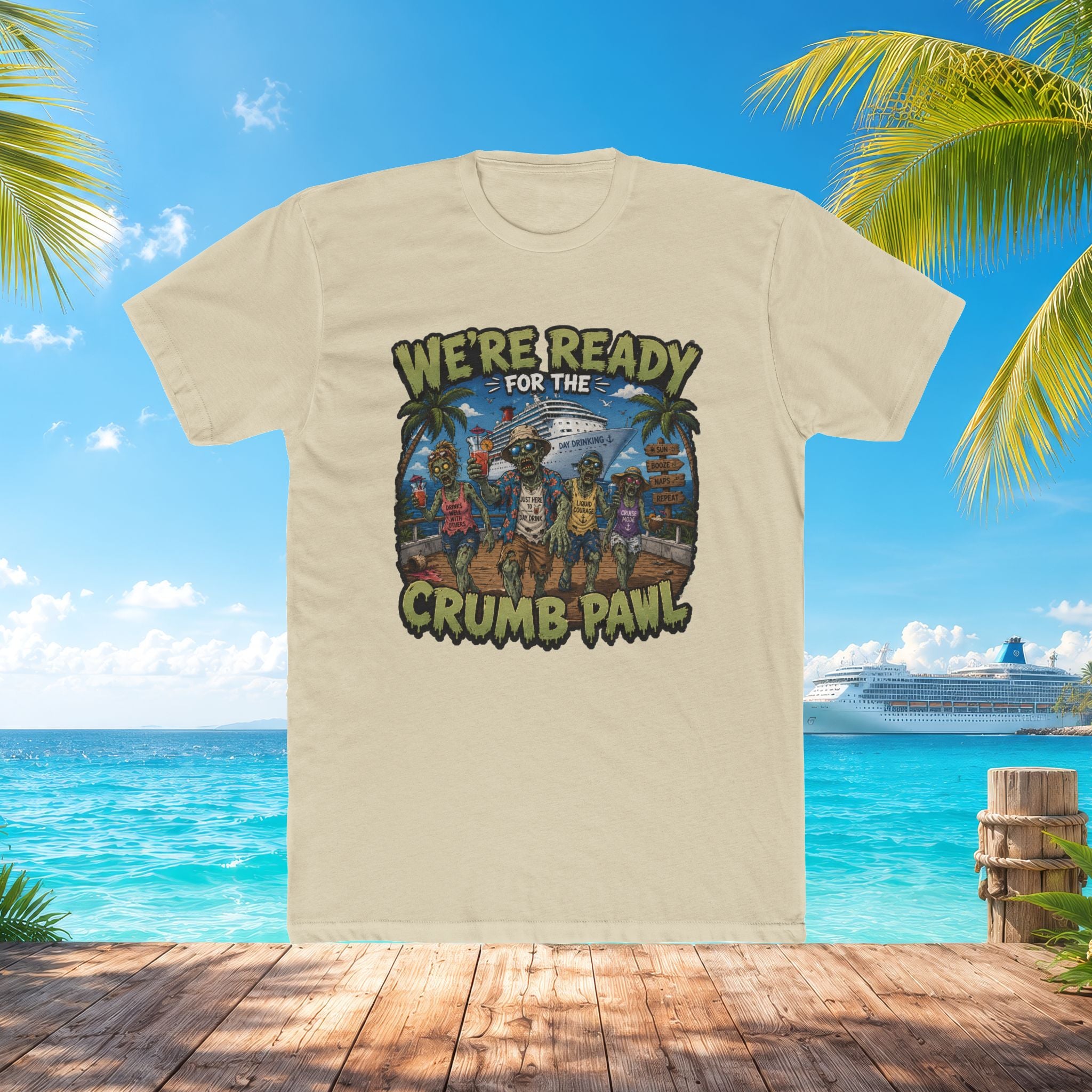 We're Ready for the Crumb Pawl T‑Shirt — Stumble Life Crew Tee